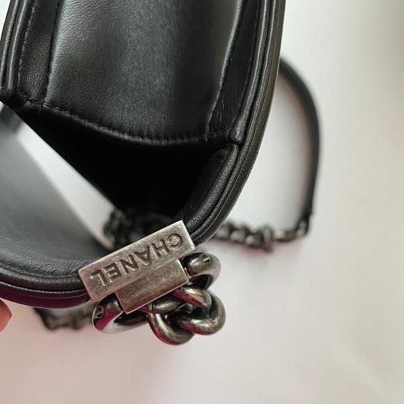 Chanel Black Small Boy Bag - Picture 9 of 14